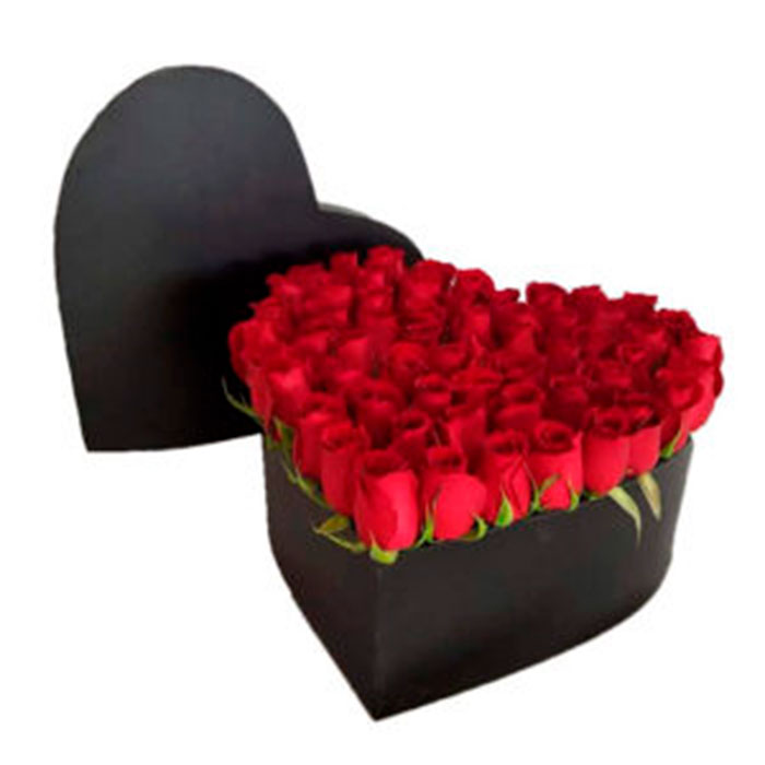 Corazon-Rojo-de-Rosas_Flore Cali es Cali