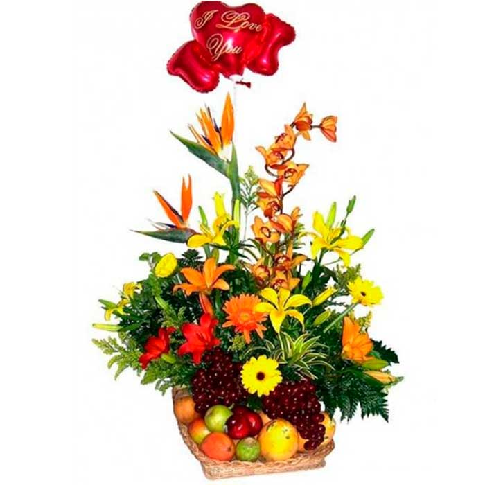 arreglos-florales-con-frutas-Frescas_Flores Cali es Cali