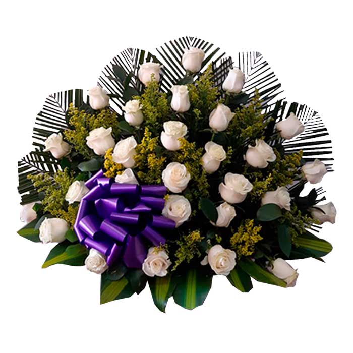 Abanico funebre Cali_Floristerias en Cali