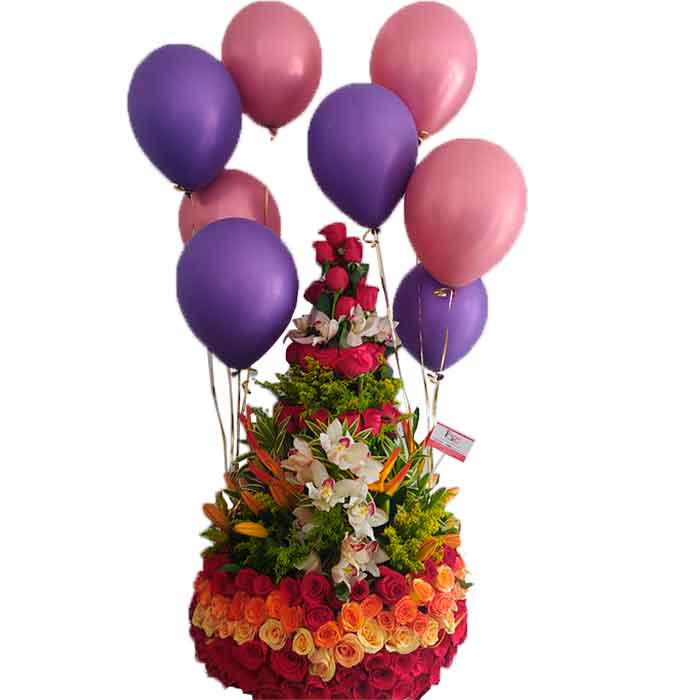 Jardin-Para-Mama-Ramo-de-Flores-_Floristerias-En-Cali