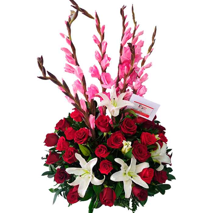 Romo-Redondo-de-Rosas-rojas_Floristerias-en-cali