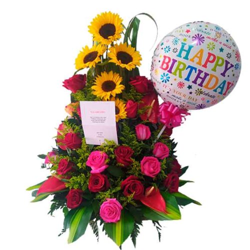 Flores-happy-birthday_Floristerias-en-cali