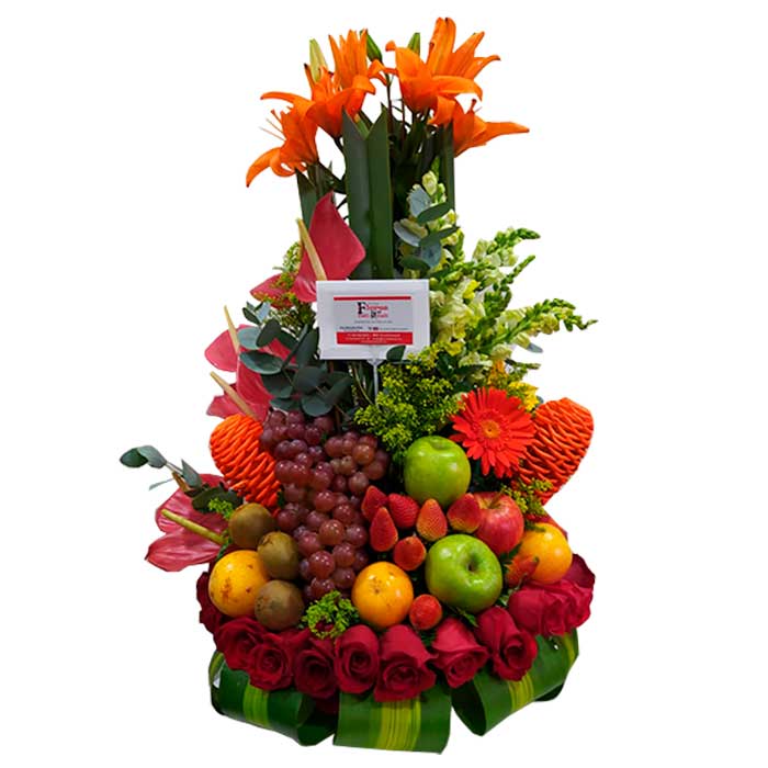 Frutero-con-Flores-Exoxticas_Floristeria-En-Cali