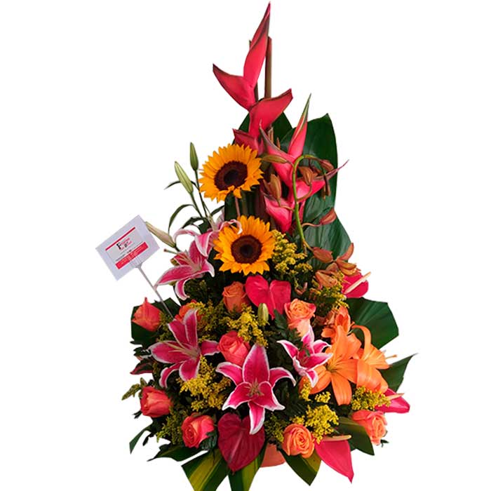 Arreglo-de-Flores-Con-Lirios-Floristerias-en-cali