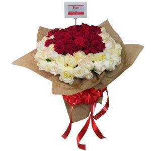 Bouquet-de-100-Rosas-Blancas-y-Rojas_Floristeria-En-Cali