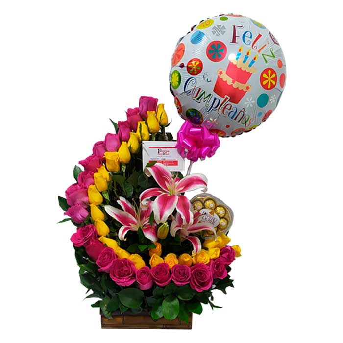 flores para cumpleaños a domicilio en Cali