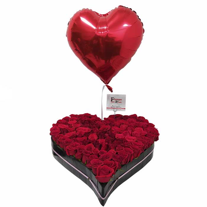 flores para san valentín en Cali