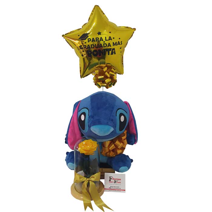 Rosa-Inmortalizada-con-Peluche-floristerias-en-cali-colombia