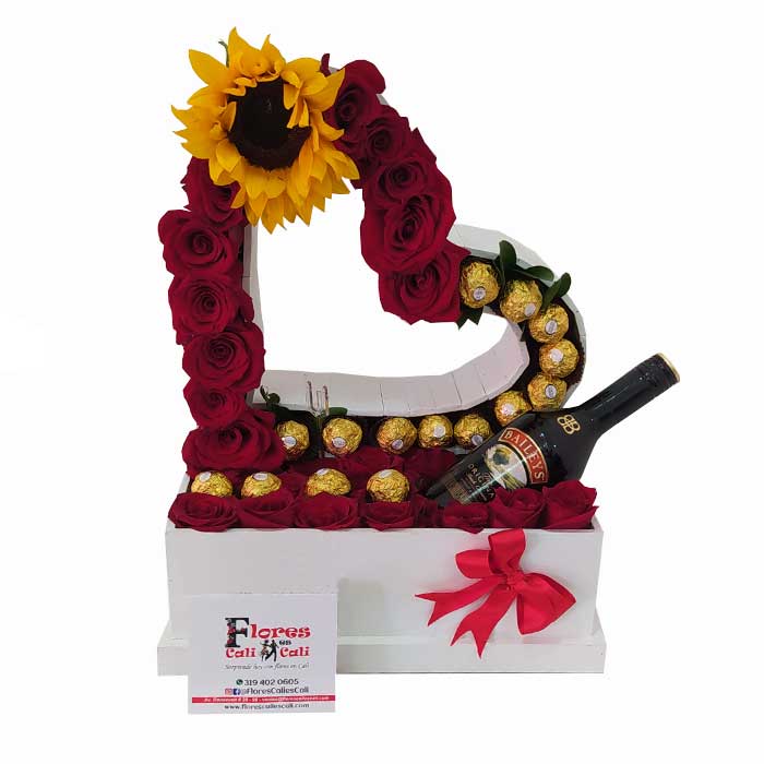 flores para san valentín en Cali