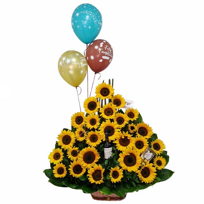 ramo-de-girasoles-grande-Floristerias-en-Cali