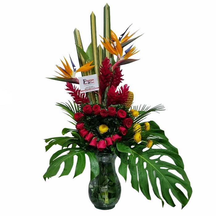 arreglo-floral-exotico-Floristeria-en-cali