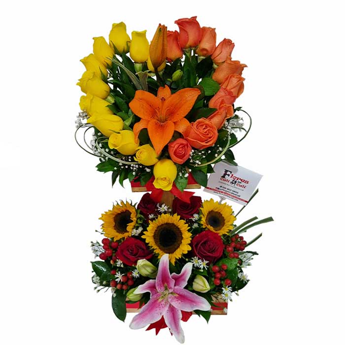 flores para cumpleaños a domicilio en Cali