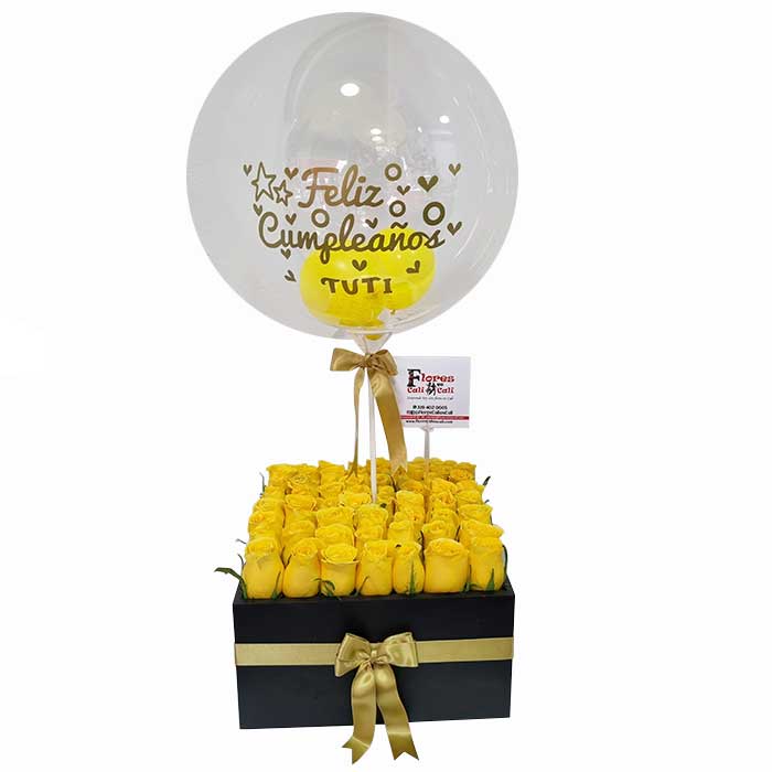 Ramo-de-Rosas-Amarillas-Cali-floristeria-en-cali