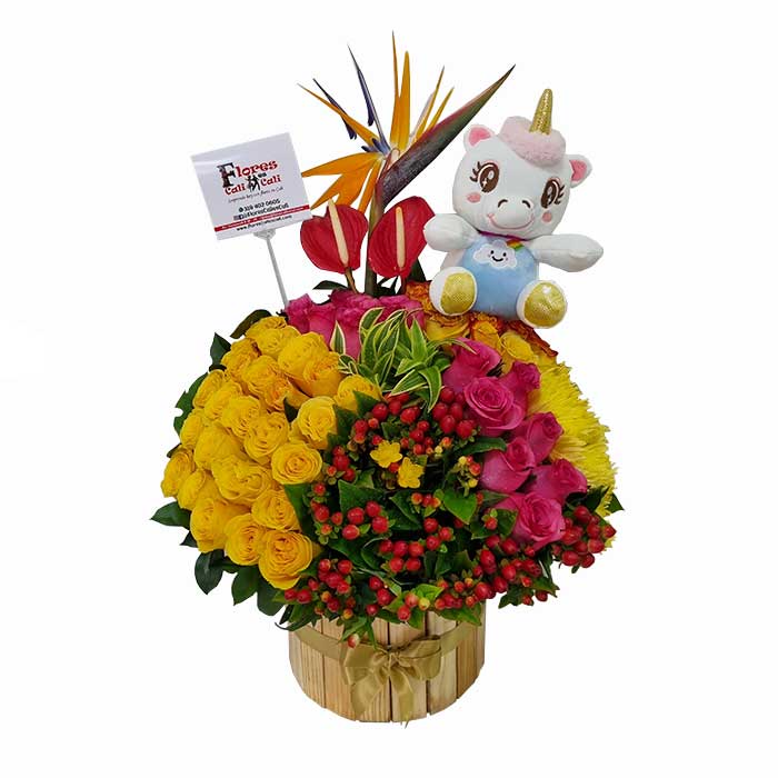flores para cumpleaños a domicilio en Cali