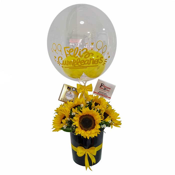 ramo-de-girasoles-para-cumpleaños-Floristeria-en-Cali