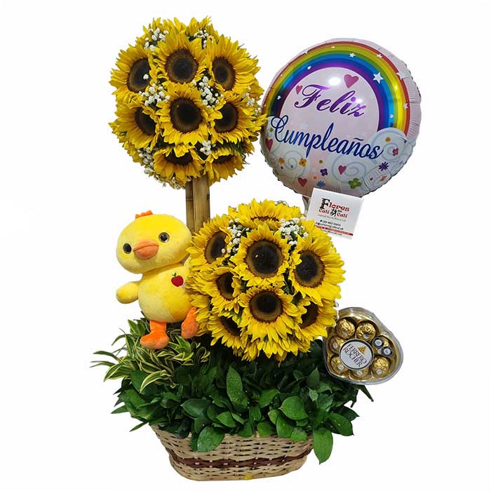 flores para cumpleaños a domicilio en Cali