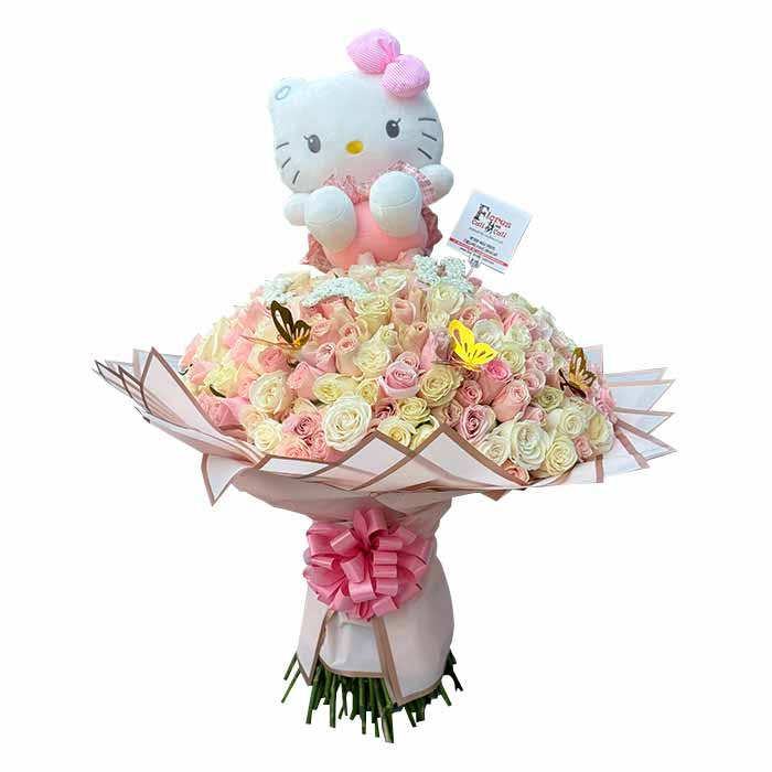 Ramo Buchon 300 Rosas en Cali