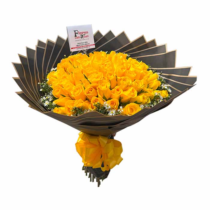 Rosas Amarillas en Cali