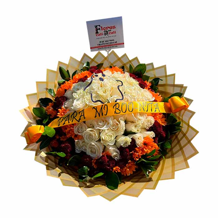 Ramo Buchon Halloween Fantasma en Cali