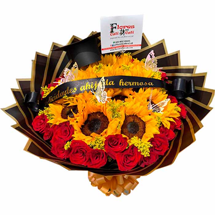 Ramo de Flores para Graduación en Cali