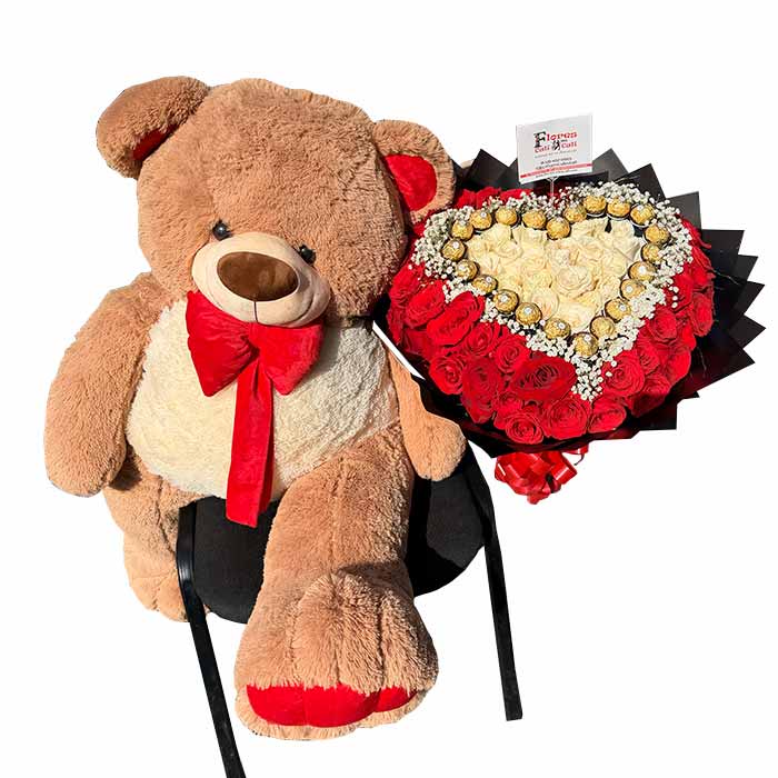 arreglo de flores colorido para cumpleaños en Cali