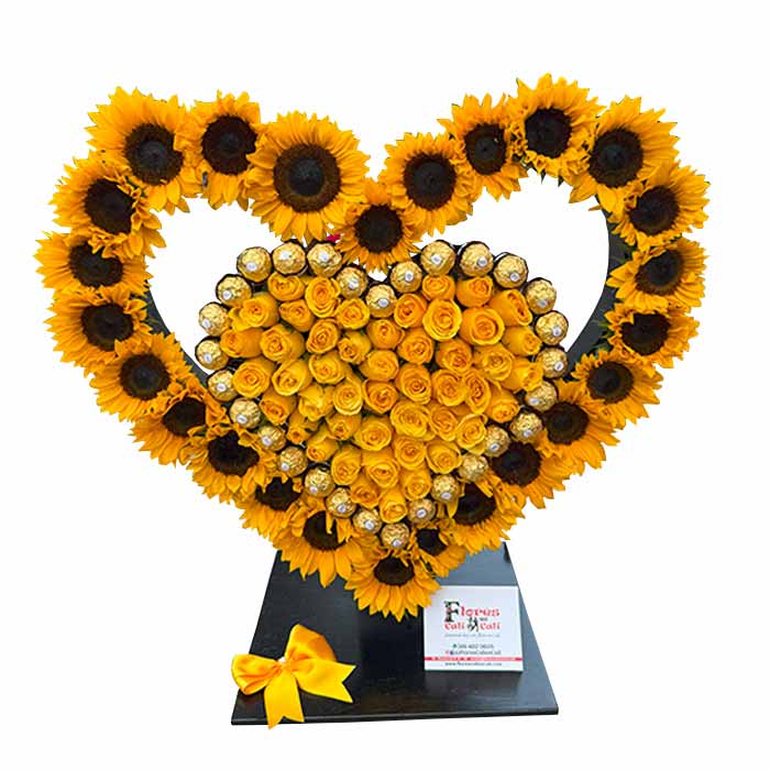 flores para san valentín en Cali