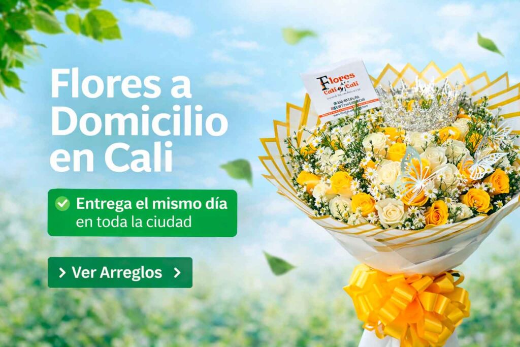 Floristeria en cali con flores-a-domicilio