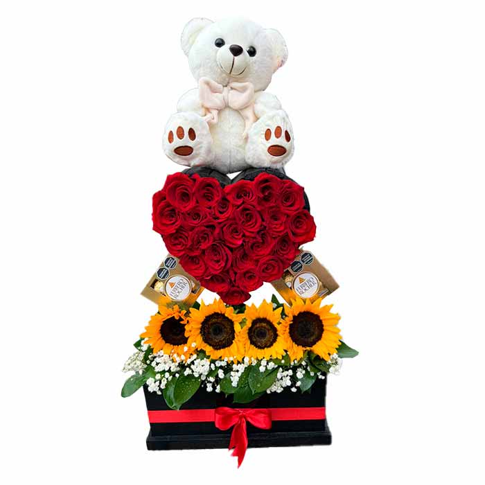 Corazon-de-Rosas-Con-Peluche-en-Cali