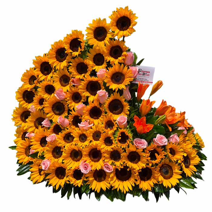 Ramo-Girasoles-y-Rosas-Rosadas-flores-en-Cali