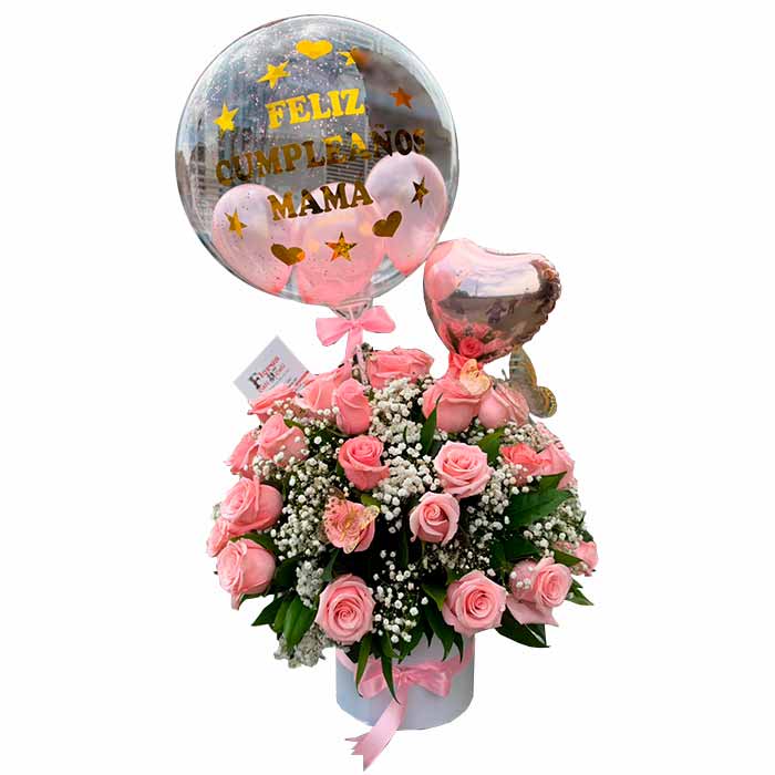 Flores Feliz Cumpleaños Mama en Cali